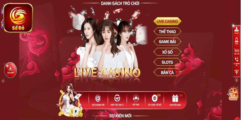 Casino SODO66 với không gian chân thực, hấp dẫn