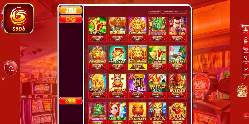 Sảnh nổ hũ cập nhật đa chủ đề ấn tượng